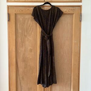 No. 6 Blue and Olive Jumpsuit